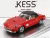 Kess-Model - Modena 250Gt California Spider Closed 1961 Red Black