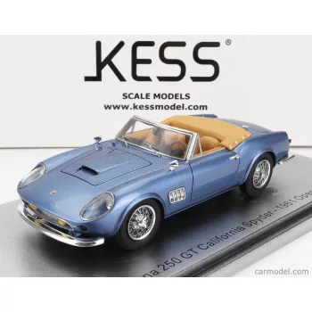   Kess-Model - Modena 250Gt California Spider Open 1961 Light Blue Met