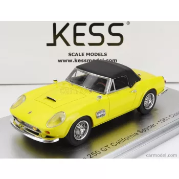   Kess-Model - Modena 250Gt California Spider Closed 1961 Yellow Black