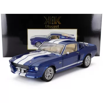   KK-Scale - FORD USA MUSTANG SHELBY GT500 ELEANOR COUPE 1967 BLUE WHITE