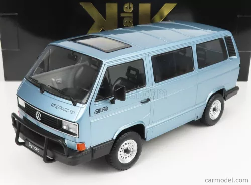 Kk-Scale - Volkswagen T3 Minibus Syncro 1987 Light Blue Met