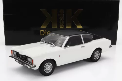 KK-Scale - FORD ENGLAND TAUNUS GT COUPE 1971 WHITE BLACK