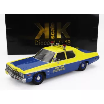   KK-Scale - DODGE MONACO NEW YORK STATE POLICE 1974 YELLOW BLUE