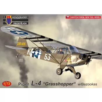   Kovozavody Prostejov - 1/72 Piper L-4 „Grasshopper“ w/Bazookas