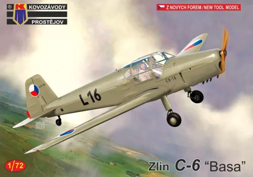 Kovozavody Prostejov - 1/72 Zlin C-6 „Basa“