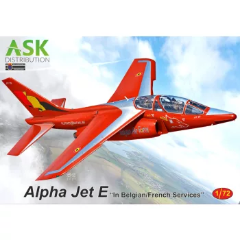   Kovozavody Prostejov - 1/72 Alpha Jet E in Belgian/French Services, ASK Distribution limited edition