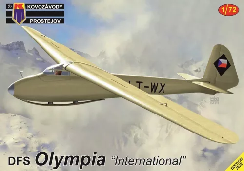 Kovozavody Prostejov - 1/72 DFS Olympia "International"