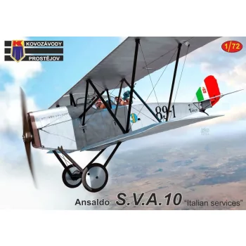  Kovozavody Prostejov - 1/72 Ansaldo S.V.A. 10 "Italian services"