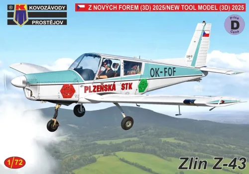 Kovozavody Prostejov - 1/72 Zlin Z-43