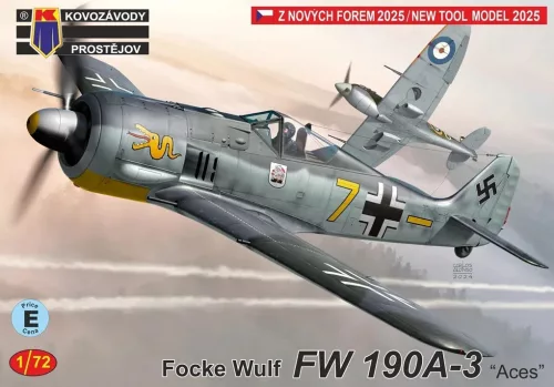 Kovozavody Prostejov - 1/72 Focke Wulf Fw 109A-3 "Aces"