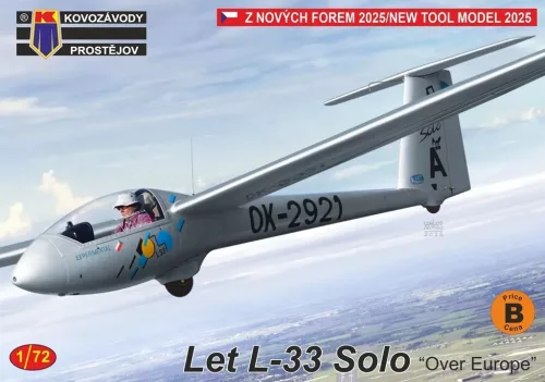 Kovozavody Prostejov - 1/72 Let L-33 Solo "Over Europe"