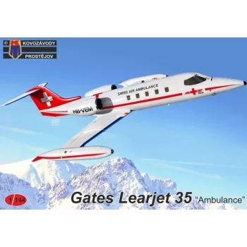   Kovozavody Prostejov - 1/144 Learjet 35 "Ambulance"