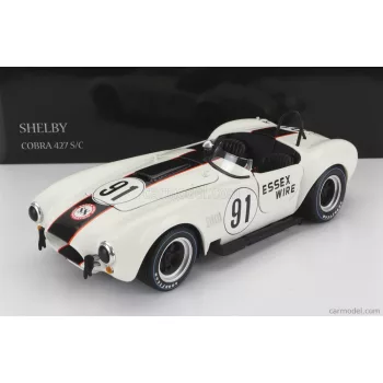   Kyosho - Ford Usa Shelby Cobra 427 S/C Spider Essex Wire N 91 500Km Bridgehampton 1965 S.Scott White
