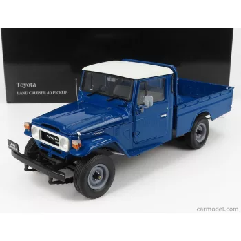 Kyosho - Toyota Land Cruiser 40 4X4 Pick-Up 1980 Blue White