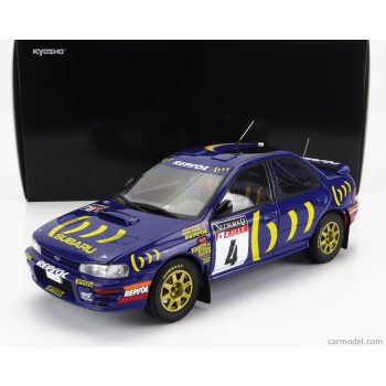   Kyosho - Subaru Impreza 555 Repsol N 4 Winner Rally Rac Lombard 1994 C.Mcrae - D.Ringer Blue Yellow