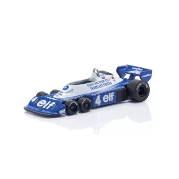   Kyosho - Tyrrell P34/2 Cosworth V8 F1 6 Wheel Elf #4 Patrick Depailler Season 1977