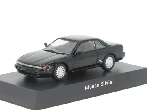 Kyosho - 1:64 Nissan Silvia (S13) Black 1988