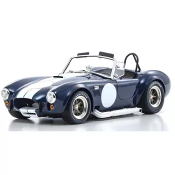   Kyosho - 1:18 Shelby Cobra 427 S/C - Dark Blue/White (08047Dbl)