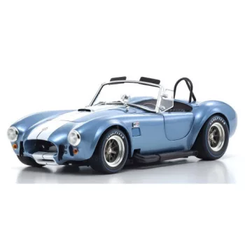  Kyosho - 1:18 Shelby Cobra 427 S/C - Sapphire Blue/White (08047Sbl)
