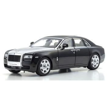   Kyosho - 1:18 ROLLS ROYCE GHOST - BLACK/SILVER 2009 (08802BKS2) - KYOSHO