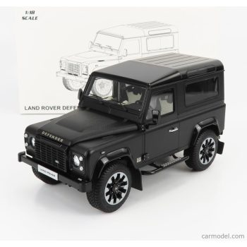   Lcd-Model - Land Rover Defender 90 Works V8 70Th Edition 2018 Matt Black