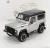 Lcd-Model - Land Rover Defender 90 Works V8 70Th Edition 2018 Silver