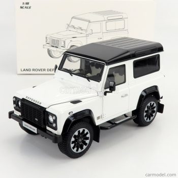   Lcd-Model - Land Rover Defender 90 Works V8 70Th Edition 2018 White