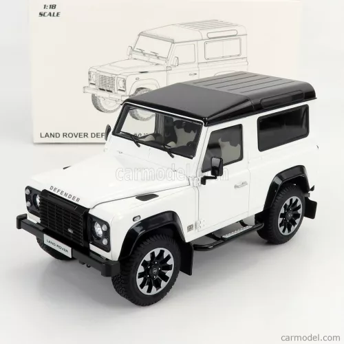 Lcd-Model - Land Rover Defender 90 Works V8 70Th Edition 2018 White
