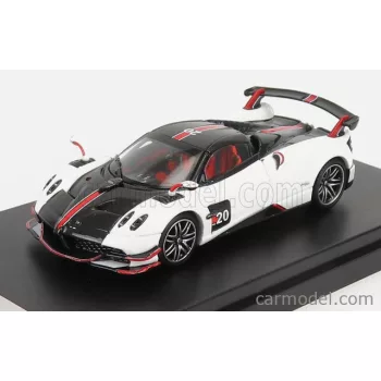 Lcd-Model - Pagani Huayra Bc Roadster N 20 2017 White Black