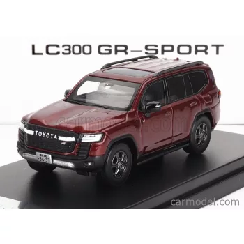 Lcd-Model - Toyota Land Cruiser Lc300-Gr Sport 2022 Red