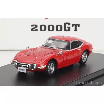 Lcd-Model - Toyota 2000Gt Coupe 1967 Red