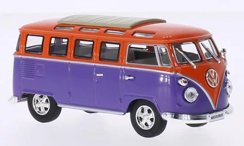 Lucky Diecast - VW T1 Samba lila Lucky Die Cas