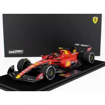   LookSmart - FERRARI F1  SF-23 TEAM SCUDERIA FERRARI N 55 MONZA ITALY GP 2023 CARLOS SAINZ RED BLACK