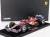 LookSmart - FERRARI F1  SF-24 TEAM SCUDERIA FERRARI N 55 5th MIAMI GP 2024 CARLOS SAINZ - CON VETRINA - WITH SHOWCASE RED BLACK LIGHT BLUE