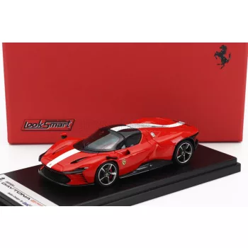   LookSmart - FERRARI DAYTONA SP3 CLOSED ROOF 2022 ROSSO SCUDERIA - RED WHITE