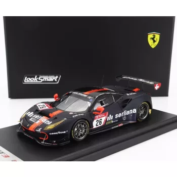   LookSmart - FERRARI 488 GT3 EVO 3.9L TURBO V8 TEAM OCTANE 126 AG N 26 24h NURBURGRING 2021 BJORN GROSSMANN - SIMON TRUMMER - JONATHAN HIRSCHI - LUCA LUDWIG MATT BLUE ORANGE