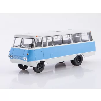   Magazinemodels - PAG-2M bus (whiteblue)without stickerBus Magazine