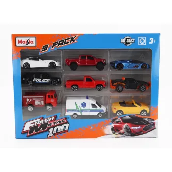 Maisto - AUDI SET ASSORTMENT 9 CARS PIECES VARIOUS