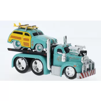 Maisto - Maisto, Mack B-61 Flatbed, türkis, 1953, 1:64