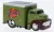 Maisto - Maisto, Ford Coe Box Truck, dunkeloliv/dunkelrot, 1950, 1:64