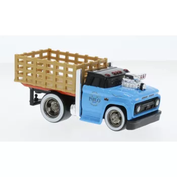   Maisto - Maisto, Chevrolet C60 Stakebed, blau/schwarz, 1966, 1:64