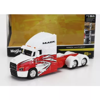 Maisto - MACK ANTHEM TRACTOR TRUCK 3-ASSI 2020 WHITE RED