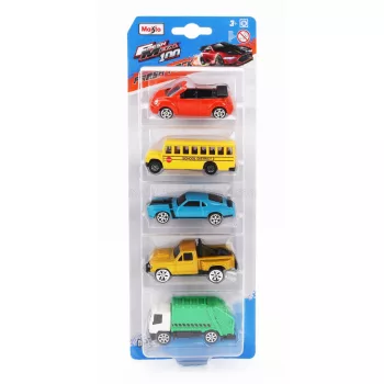 Maisto - VOLKSWAGEN SET ASSORTMENT 5 CARS PIECES VARIOUS