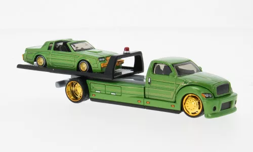 Maisto - Buick Flatbed grün 