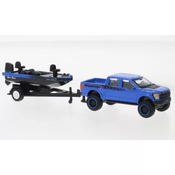   Maisto - Maisto, Ford F-150 SVT Raptor, blau/schwarz, 2021, 1:64