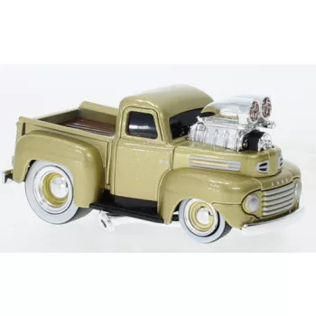 Maisto - Maisto, Ford F-100 Pick Up, bronze, 1949, 1:64