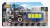 Maisto - Valtra Q305 Tractor With Trailer 2018 White Blue Yellow