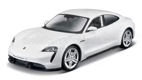 Maisto - PORSCHE TAYCAN TURBO S 2019 WHITE