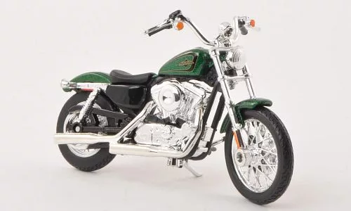 Maisto - Maisto, Harley Davidson XL 1200V Seventy-Two, grün, 2012, 1:18