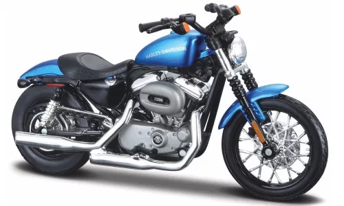 Maisto - Maisto, Harley Davidson XL 1200N Nightster, blau, 2012, 1:18